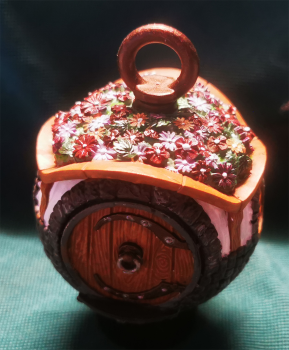 Hobbithaus Kugel zum Aufhängen